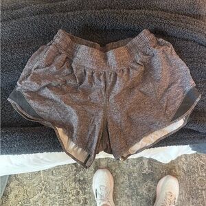 Lululemon Athletica Tan Athletic Shorts Relaxed Fit